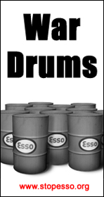 Esso creates the (oil) drums of war