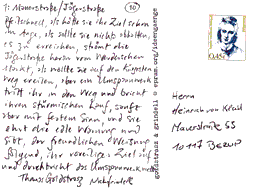 Postcard Back