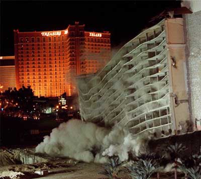 demolition of the desert inn