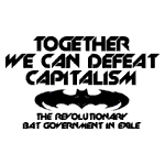 Revolutionary Bat Government Stickers