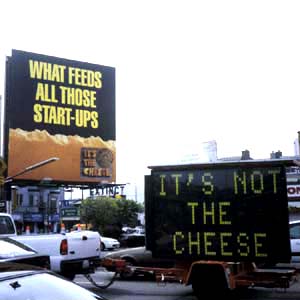 cheese billboard