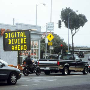 digital divide ahead