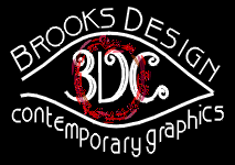 Brooks Design-Contemporary Graphics logo